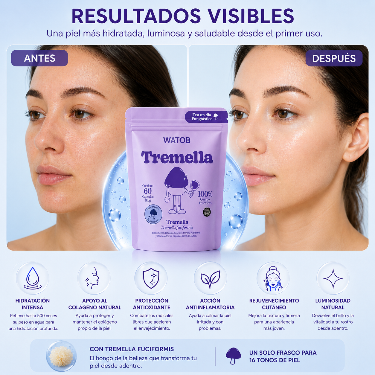 Tremella - El "Hongo de la Belleza" Un secreto milenario a tu alcance