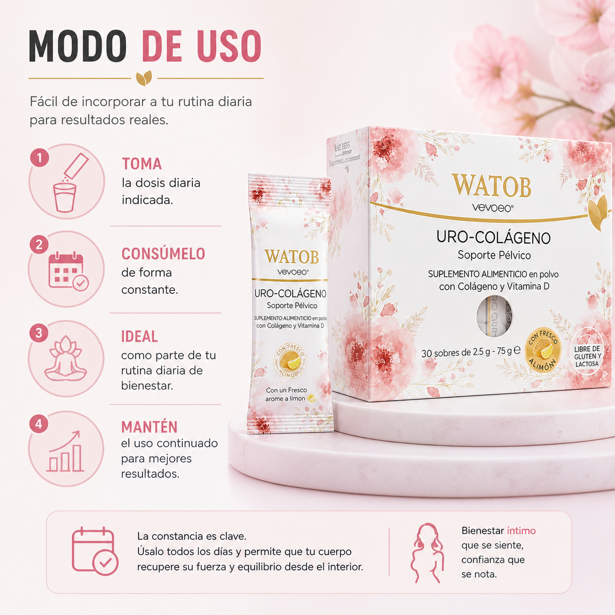 Uro-Colágeno - Recupera tu confianza íntima desde el interior