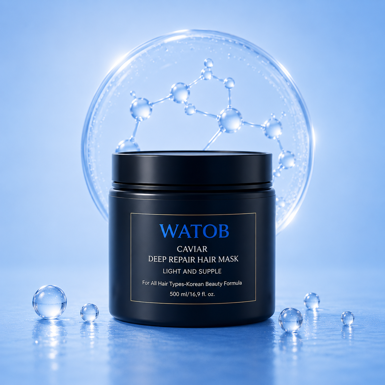 Mascarilla Coreana de Caviar - Reparación Molecular Profesional desde el primer uso