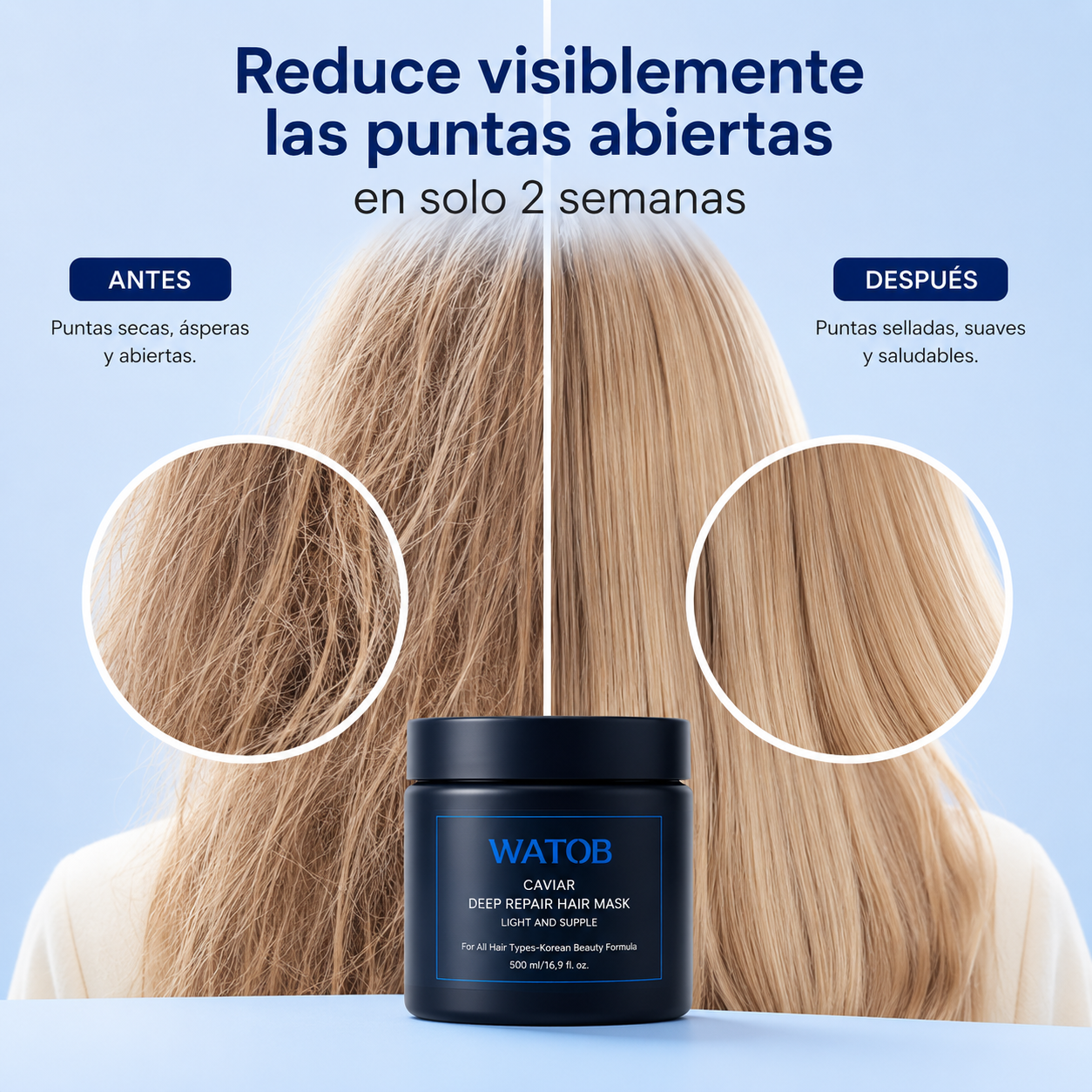 Mascarilla Coreana de Caviar - Reparación Molecular Profesional desde el primer uso