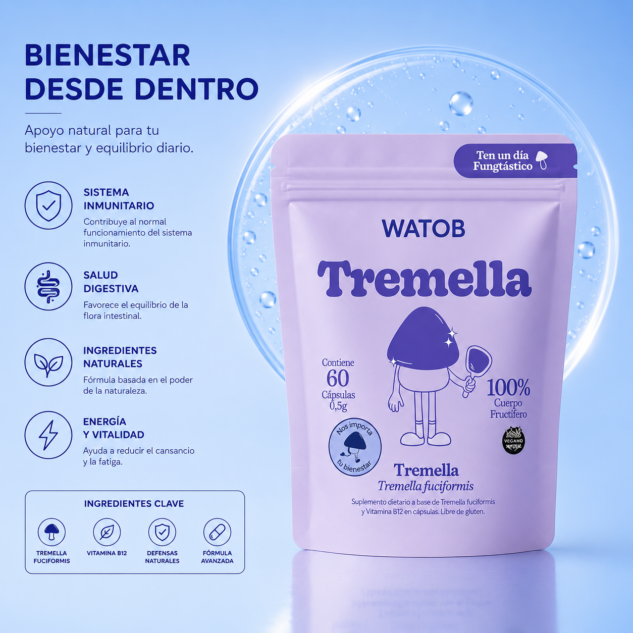 Tremella - El "Hongo de la Belleza" Un secreto milenario a tu alcance