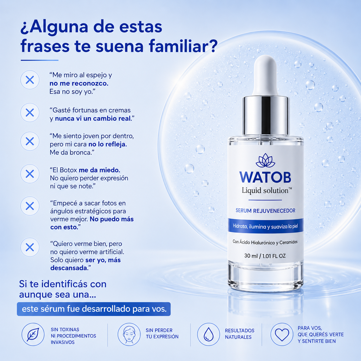 Watob Liquid Solution™ - Hidratación profunda y efecto relleno de larga duración.