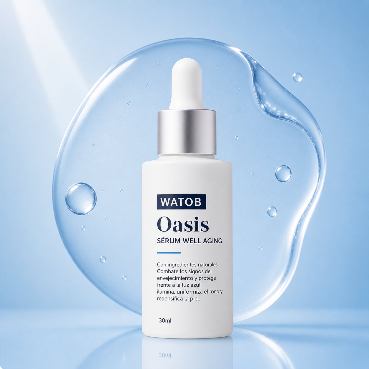 Sérum Facial Oasis - Reduce manchas y unifica el color de la piel.
