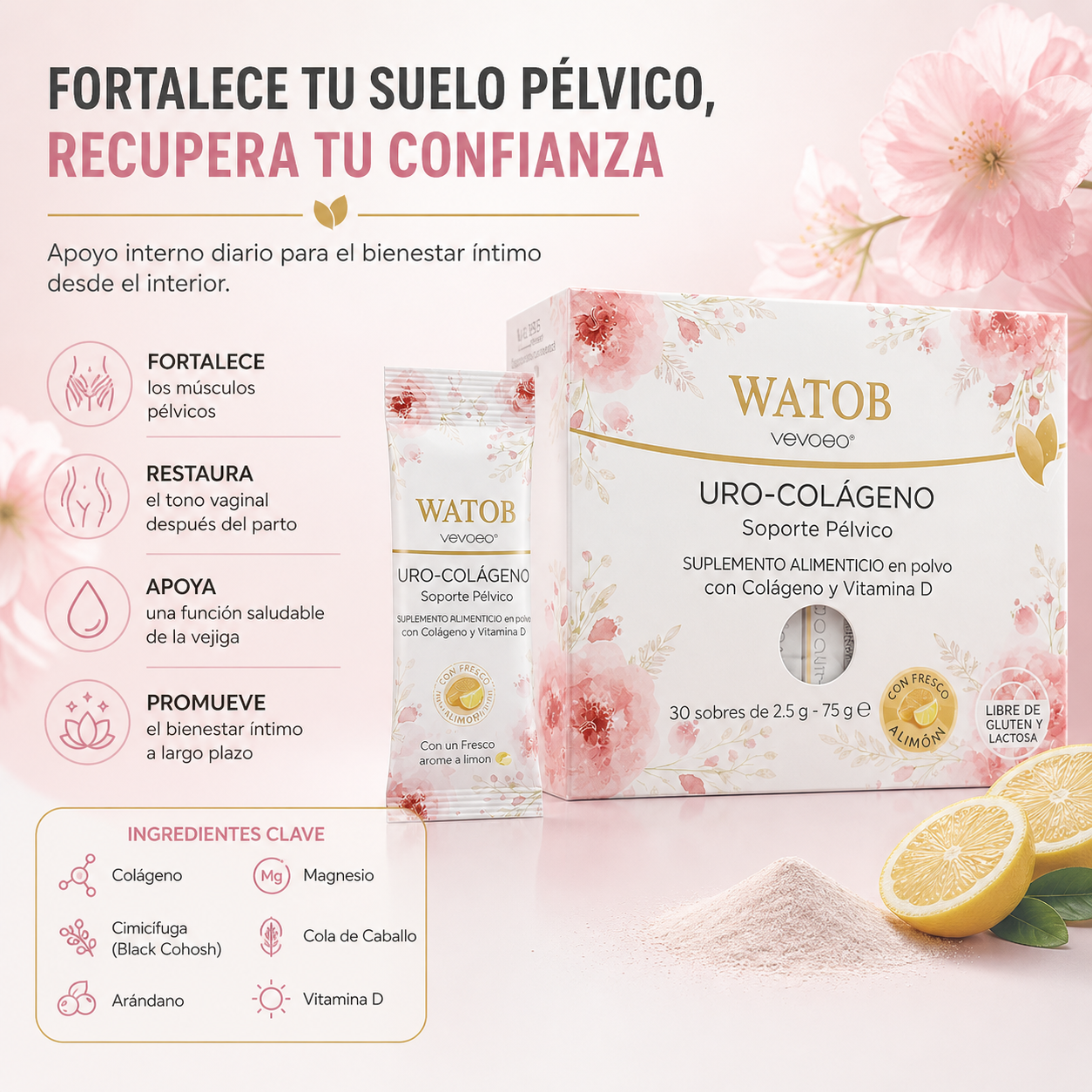 Uro-Colágeno - Recupera tu confianza íntima desde el interior