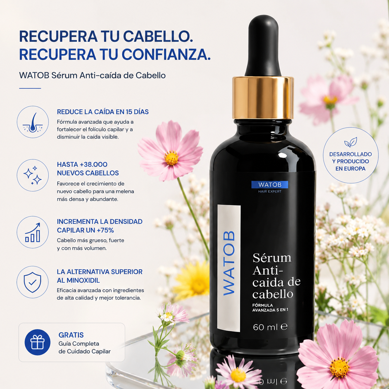 REDENSIFY™ Sérum de Triple Acción- Para la Caida en 14 dias