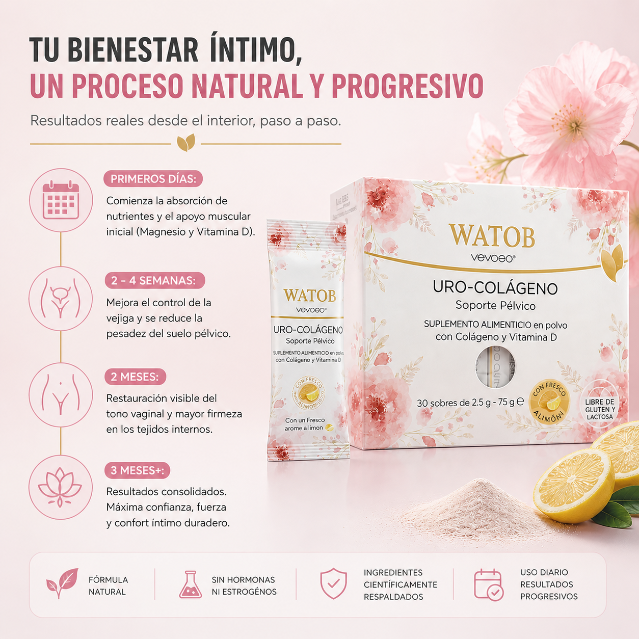 Uro-Colágeno - Recupera tu confianza íntima desde el interior