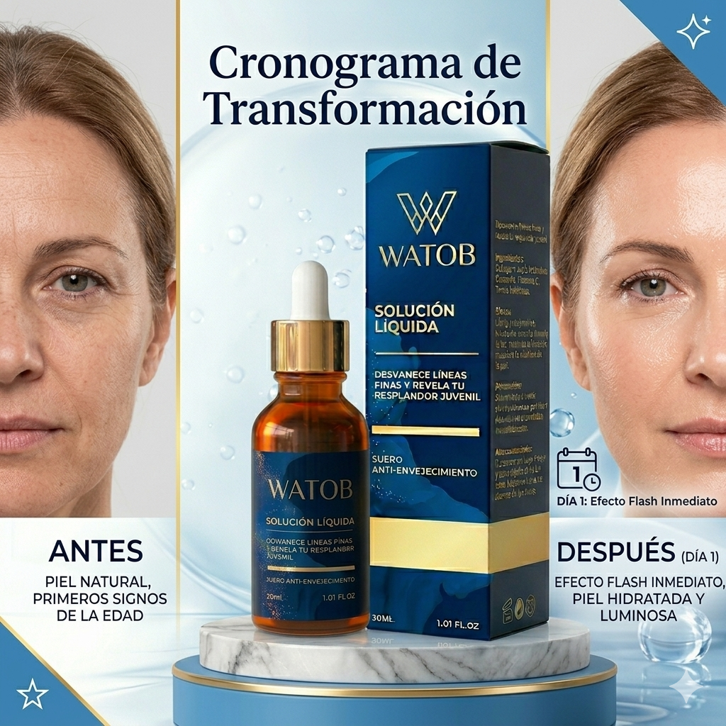 Suero Facial Anti-Edad - 'Efecto Lifting' para Arrugas y Flacidez