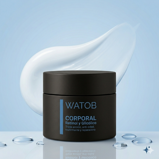 Corporal con Retinol y Glicólico  - Crema hidratante corporal